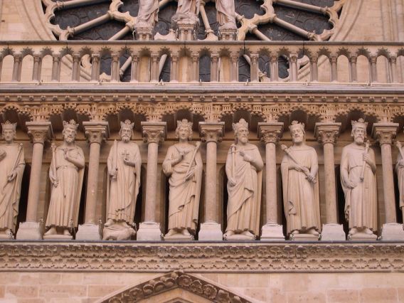  Notre-Dame, statues de façade